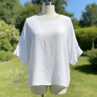 Tetra Tkanina/Muslin white