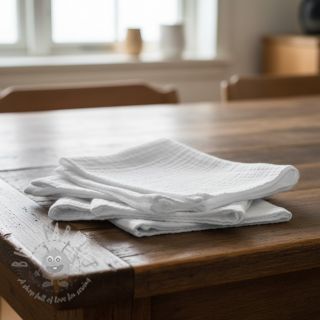 Tetra Tkanina/Muslin white