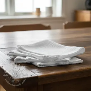 Tetra Tkanina/Muslin white