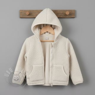 Fleece TEDDY DOUBLE SIDED ecru