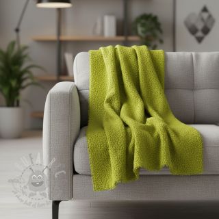 Fleece TEDDY DOUBLE SIDED old lime