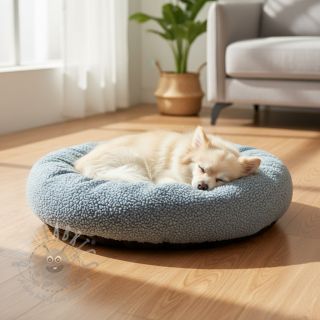 Fleece TEDDY DOUBLE SIDED pale turquoise