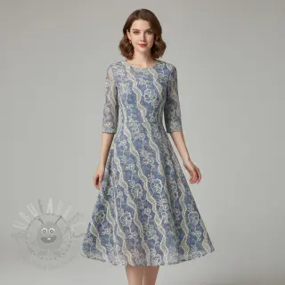 Pamuk JEANS EMBROIDERY Flora design B