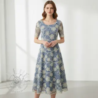 Pamuk JEANS EMBROIDERY Flora design D