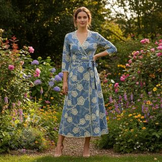 Pamuk JEANS EMBROIDERY Flora design D