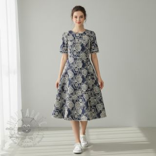 Pamuk JEANS EMBROIDERY Niva design A