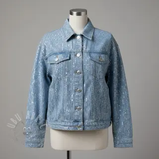 JEANS Punchy Sequins design A