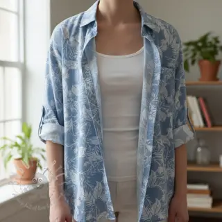 JEANS 4,5 OZ Palm light blue