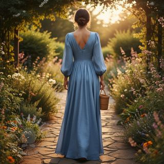 JEANS Denim TENCEL LYOCELL light blue