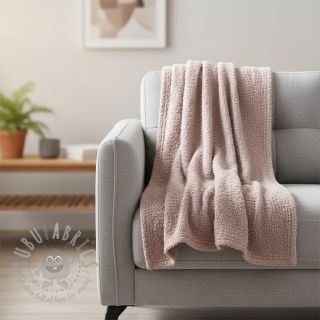 Pletenina Paris bouclé rose