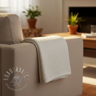 Pletenina jacquard Diamond off white