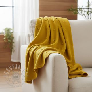 Pletenina BIG KNIT DOT ochre