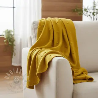 Pletenina BIG KNIT DOT ochre