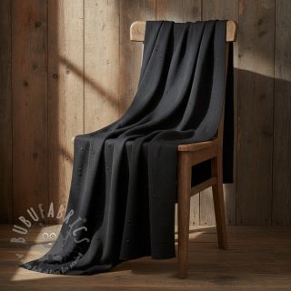 Pletenina BIG KNIT DOT black