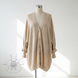 Pletenina BIG KNIT DOT naturals