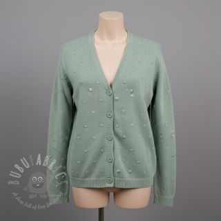 Pletenina BIG KNIT DOT old green