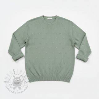 Pletenina BIG KNIT DOT old green
