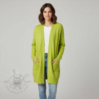 Pletenina BIG KNIT DOT bright green