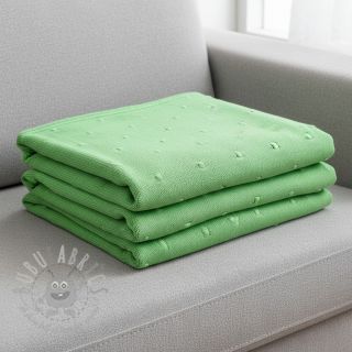 Pletenina BIG KNIT DOT grass green
