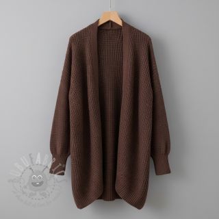 Pletenina BIG KNIT dark brown