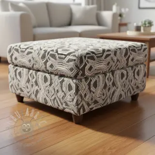 Pletenina jacquard Comfy Broken checks black