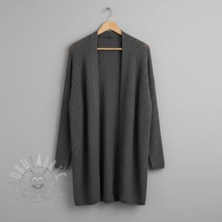 Pletenina BIG KNIT dark grey