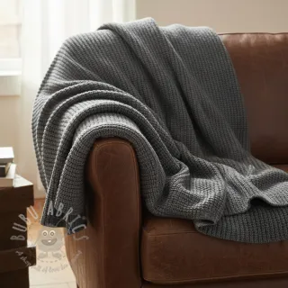 Pletenina BIG KNIT dark grey