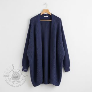 Pletenina BIG KNIT navy