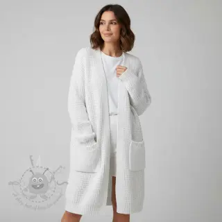 Pletenina BIG KNIT white