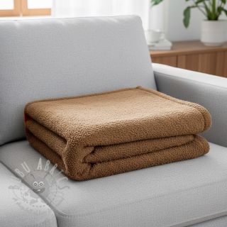 Pletenina Paris bouclé brown