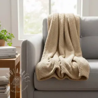 Pletenina Paris bouclé beige
