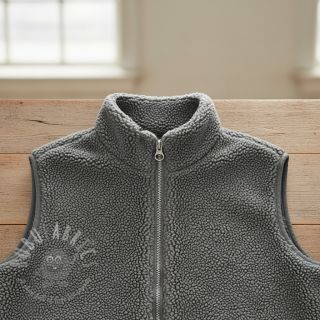 Tkanina za kapute TEDDY grey