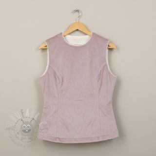 Nicky TEDDY Hearts old pink