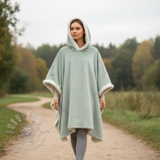 Nicky TEDDY Hearts old green