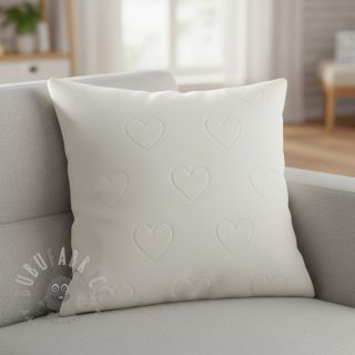 Nicky TEDDY Hearts off white