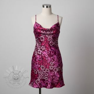 Saten ROYAL MICRO Abstarct bordeaux