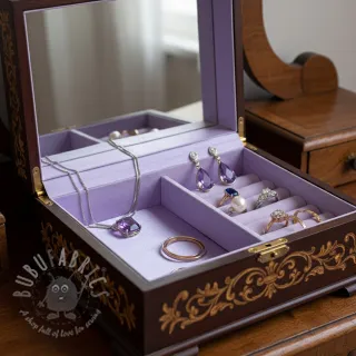 Saten lilac