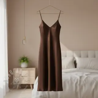 Saten SOIVÉ dark brown
