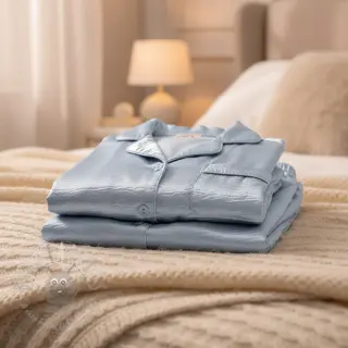 Saten DION light blue