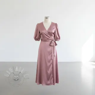 Saten SOIVÉ old rose