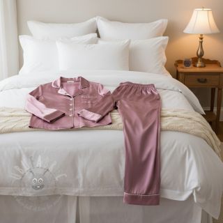 Saten SOIVÉ old rose