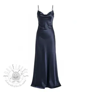 Saten SOIVÉ navy