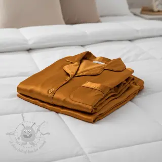 Saten cognac