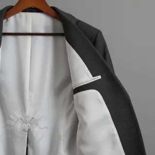 Saten off white