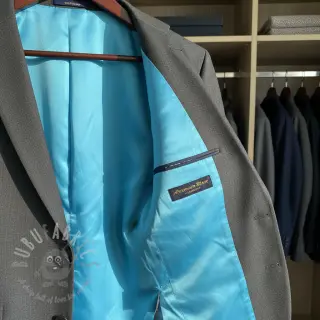 Saten turquoise