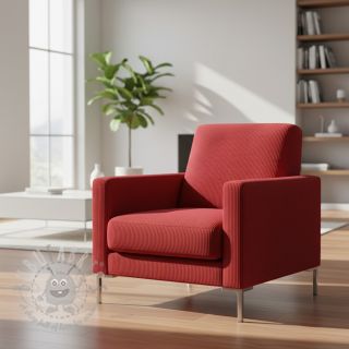 Baršun HUGGY vermillon