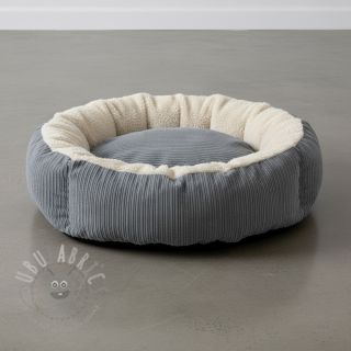 Rastezljivi baršun Cofur fleece grey