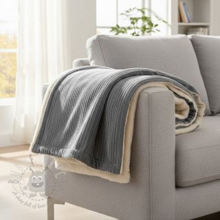 Rastezljivi baršun Cofur fleece grey