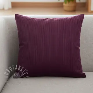 Baršun 6W WASHED STRETCH aubergine