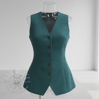 Baršun 6W WASHED STRETCH petrol